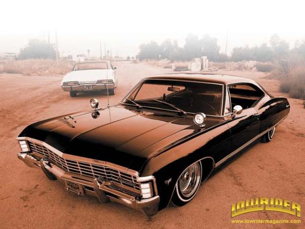 Chevy Impala 1967 deixado por John Winchester. Pai generoso esse, não?